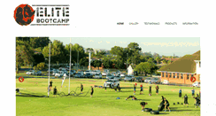Desktop Screenshot of elitebootcamp.co.za